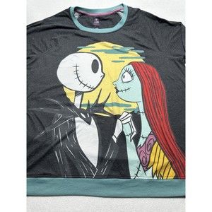 DISNEY NIGHTMARE BEFORE CHRISTMAS T SHIRT LONG SLEEVE Adult Size XXL 2XL